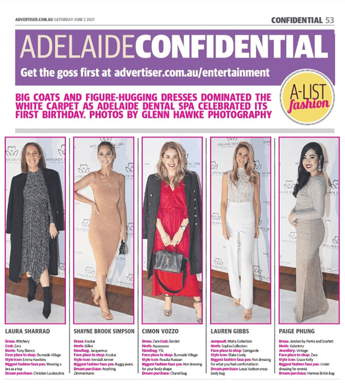 Adelaide Confidential Birthday Bash